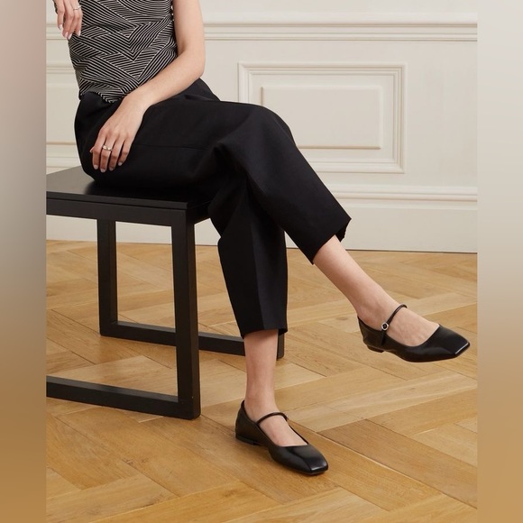aeyde uma mary jane genuine leather ballet flats - Picture 5 of 8